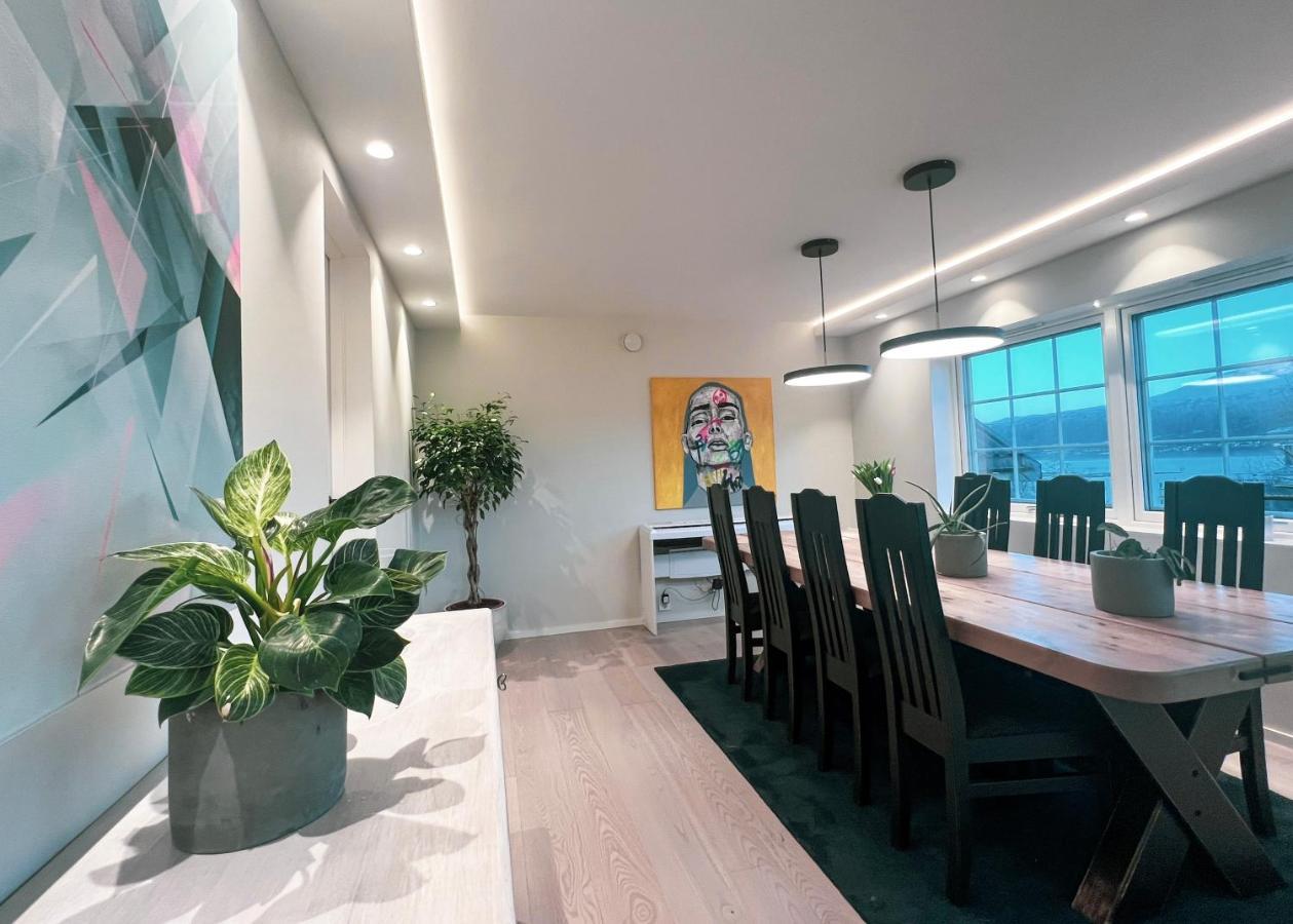 Penthouse Apartment With Amazing View. Tromsø Dış mekan fotoğraf