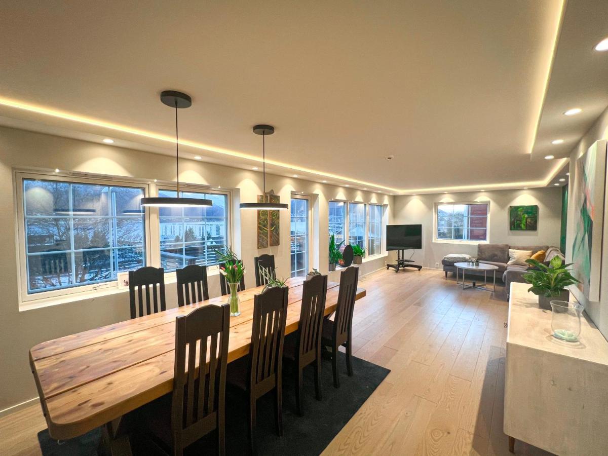 Penthouse Apartment With Amazing View. Tromsø Dış mekan fotoğraf